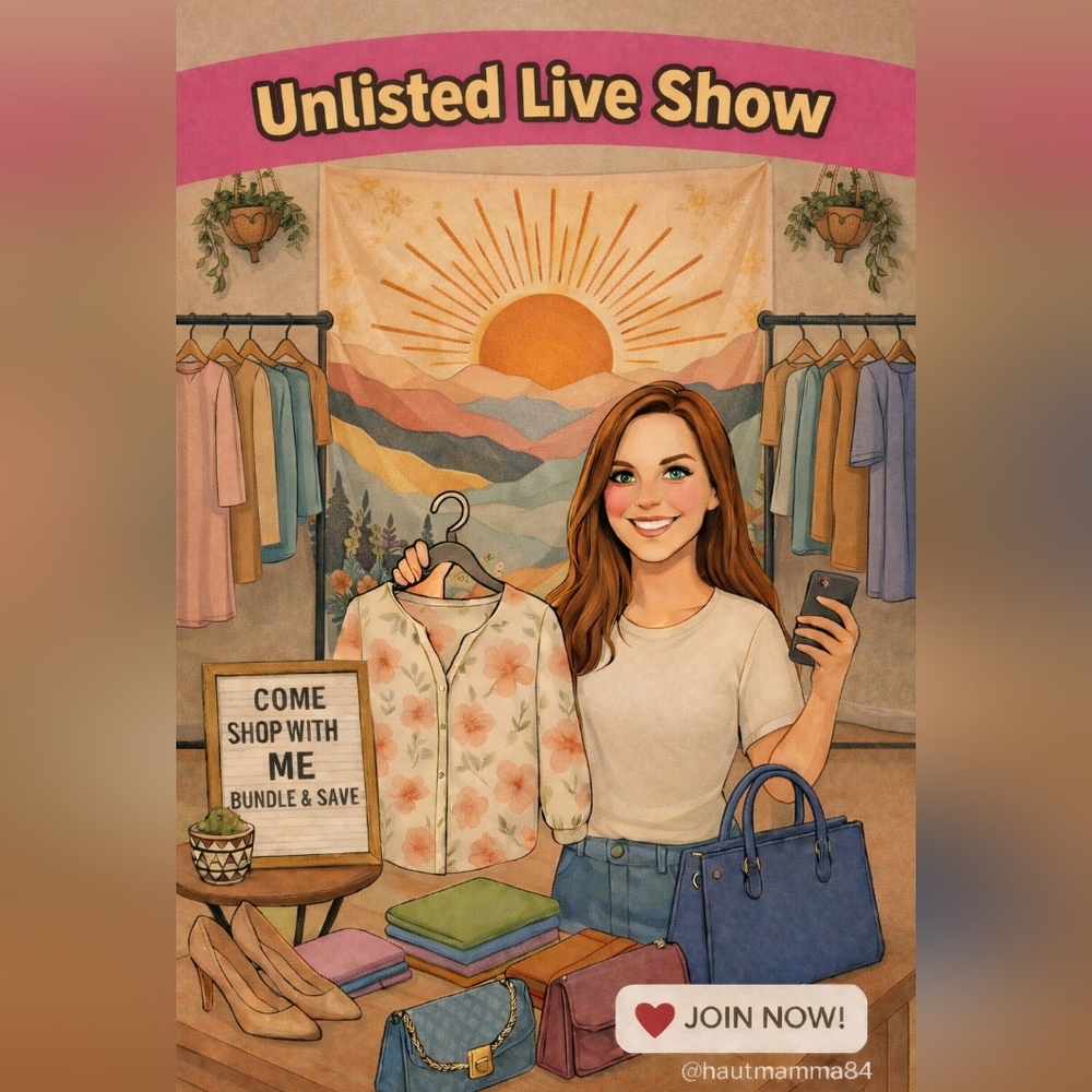 💡📷🎬 LIVE SHOW- NWT, NWOT, PRE-LOVED & UNLISTED- $8, $12, $14 STARTS🛍🛍💸💸
